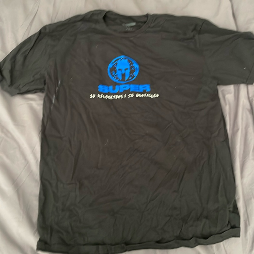 Spartan Super Finisher T shirt Size Large